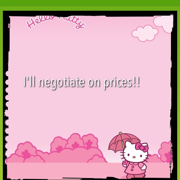 Sales are negotiable
