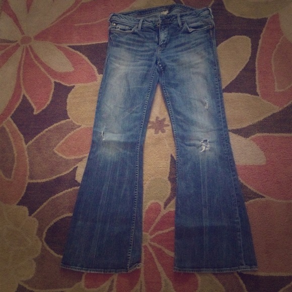 Silver jeans