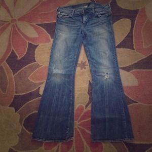 Silver jeans