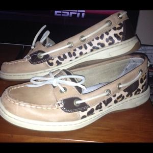 Cheetah Top Sider Sperry's