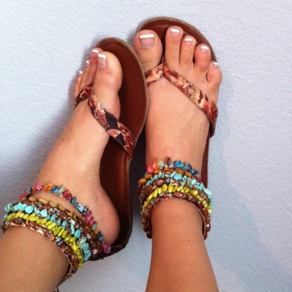 Beaded Sandals