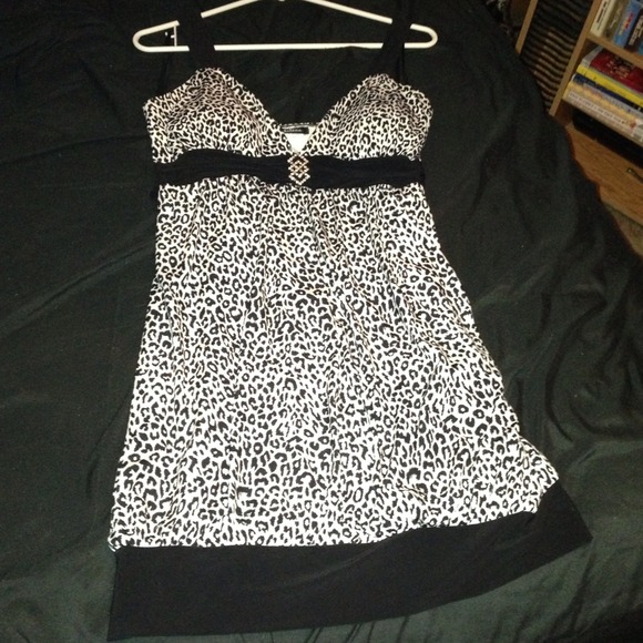 Leopard print dress