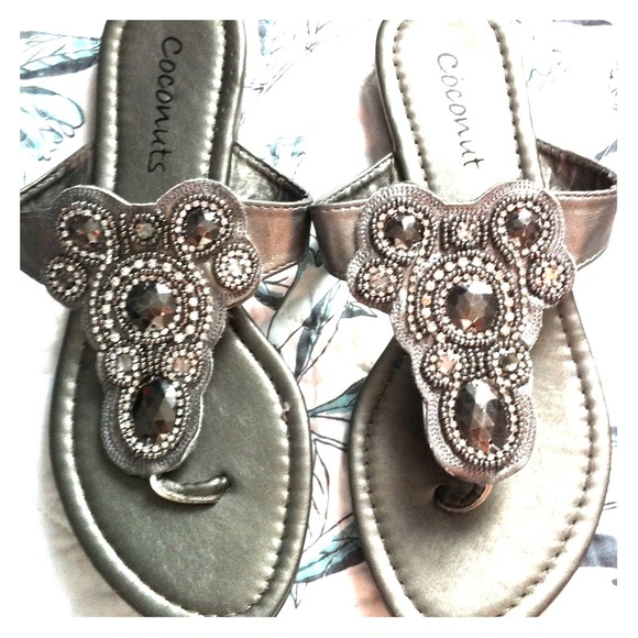 Jeweled Sandals 🔴ON HOLD🔴