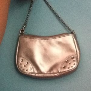 Silver little purse
