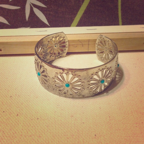 Turquoise and Sterling Silver bracelet.