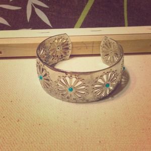 Turquoise and Sterling Silver bracelet.