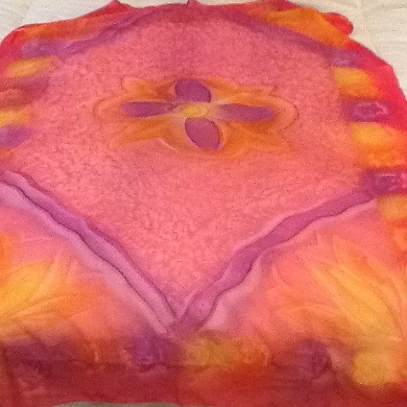 Sheer Swimsuit cover up/ wrap or large scarf,