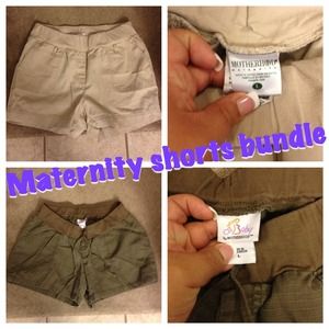 Maternity shorts