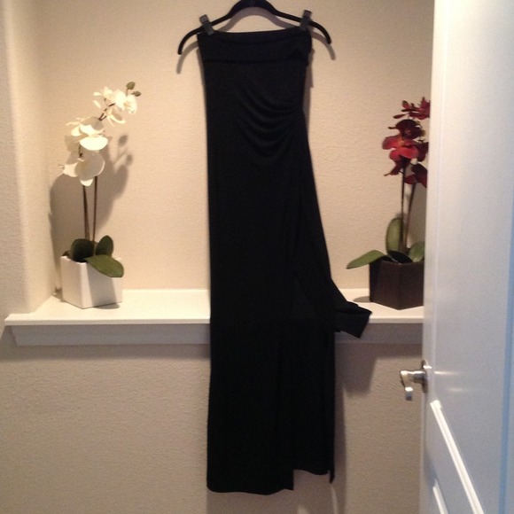 Strapless Evening Dress