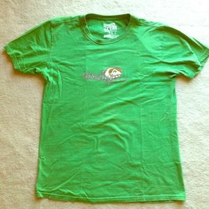 Quiksilver guys slim fit tee in green