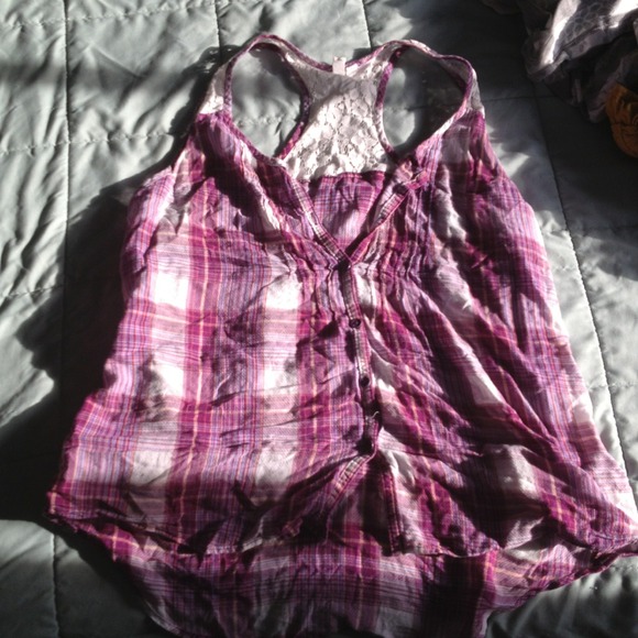 Plaid tank top - Picture 1 of 1