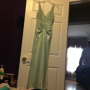 Dave & Johnny by Laura Ryner Mint Color Dress