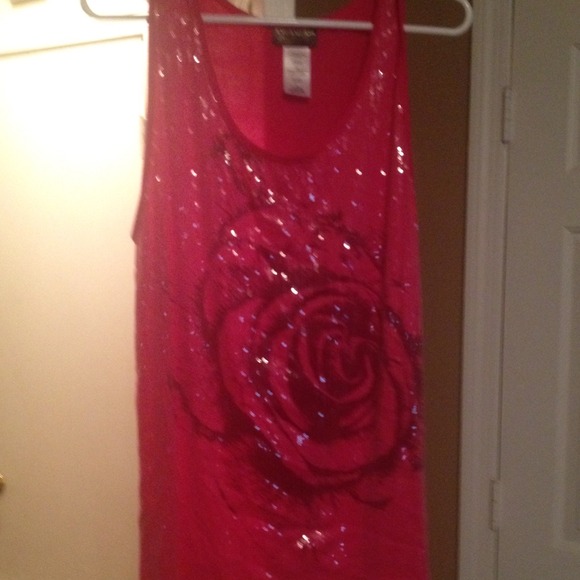 Bundled of 5 for @atequilarose4u Sequin Pink top