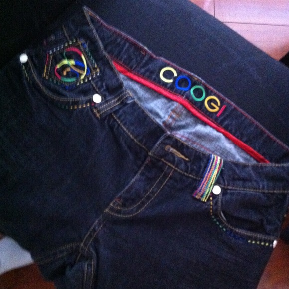 Dark Blue Coogi Gently Worn Denim - Picture 2 of 4