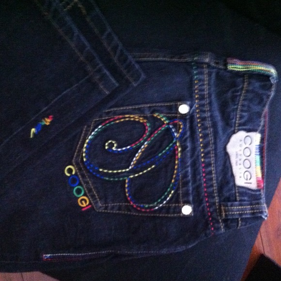 Dark Blue Coogi Gently Worn Denim - Picture 4 of 4