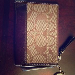 Authentic Coach ID holder