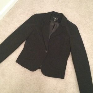 H&M black blazer