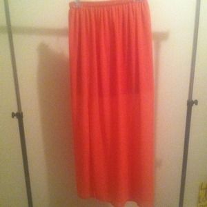 Long Chiffon skirt