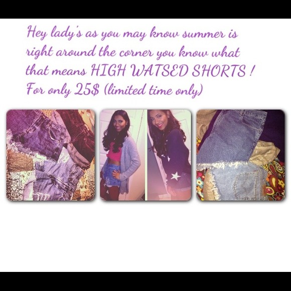 High wasted shorts ❗❗