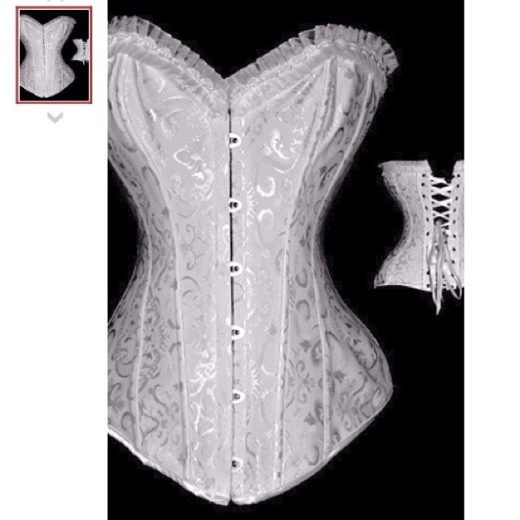 Embroidered Berlesque Corset