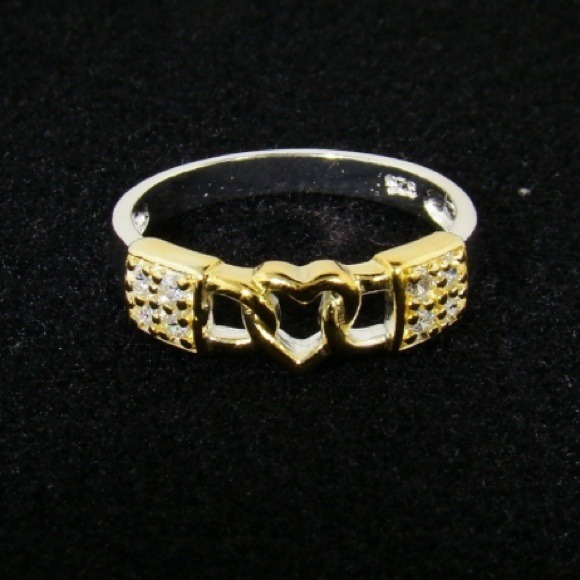 Sterling Silver Ring - Love Lockdown ❤️🔒