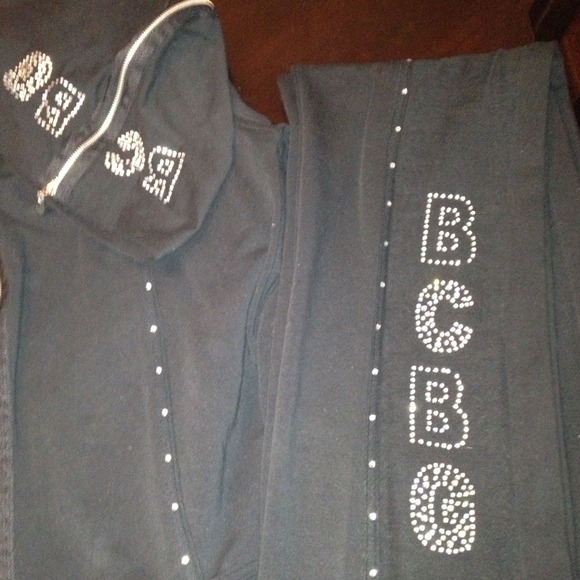 BCBGMaxAzria Outerwear - BCBG Tracksuit - Black