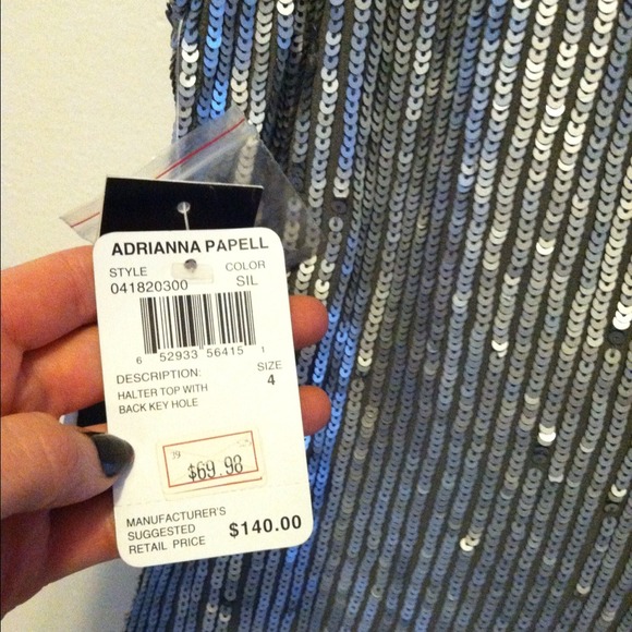 NWT Adrianna Papell dress top - Picture 3 of 4