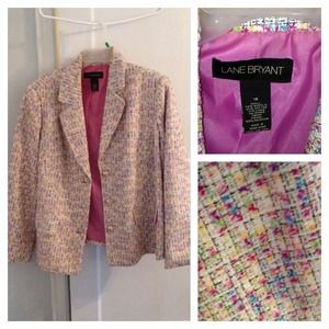 Lane Bryant Beautiful Boucle Blazer