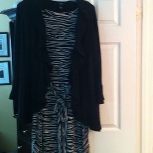 Michael kors dress with alfani sweater