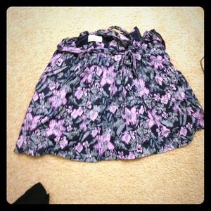 Flowered ruffle skirt❌❌❌SOLD