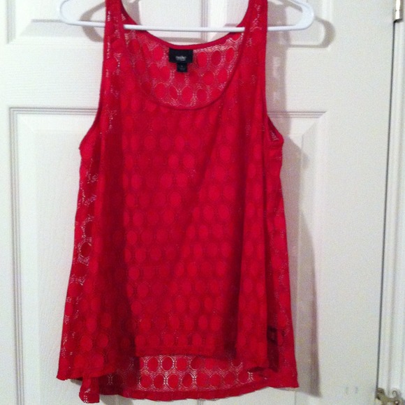 🎀TRADED🎀Mossimo hot pink tank