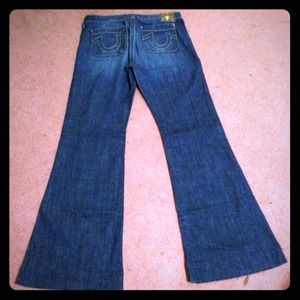 True Religion flared jeans.  Size 31.