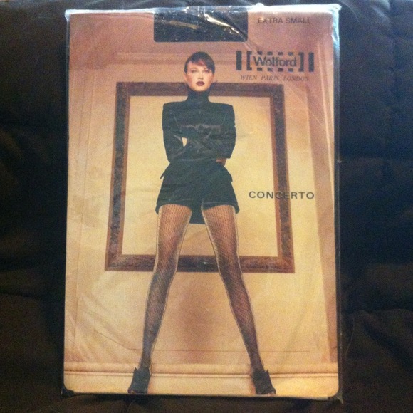 Authentic Wolford unopened graphic tights.