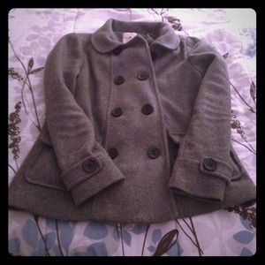 Forever 21 Grey Pea Coat 💙