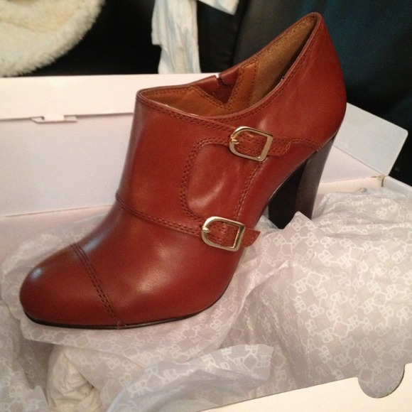 Traded🎉Banana Republic Makayla boot Deep Cognac.