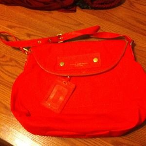 Brand New Coral Marc Jacobs Parachute Bag !!!