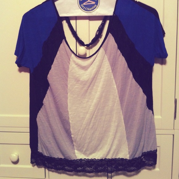 backless top with black lace