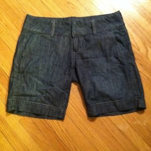 Denim Bermuda shorts