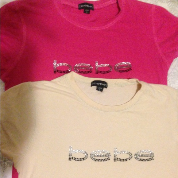 ❌Reserved ❌ BEBE short sleeve shirts