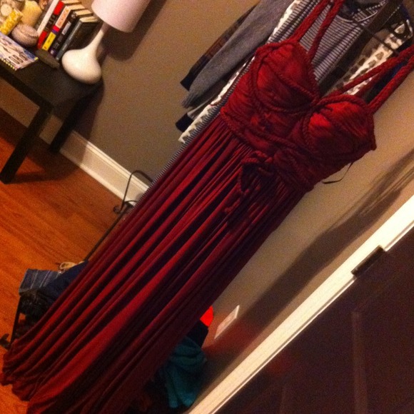 Deep Red Amazing Gown