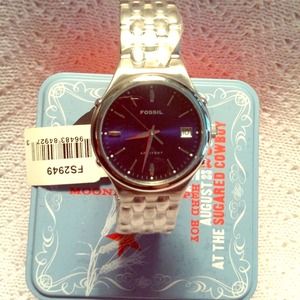 NIB men's Fossil watch