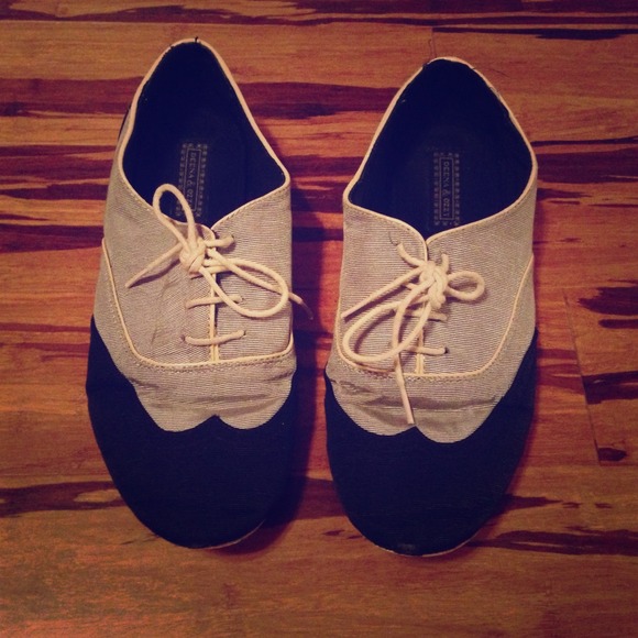 Blue Oxford Shoes