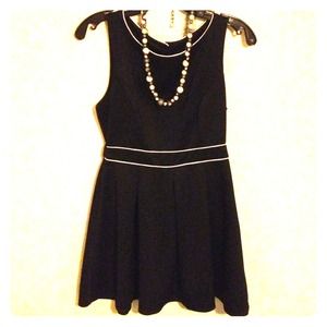 Black & white small dress. Used once