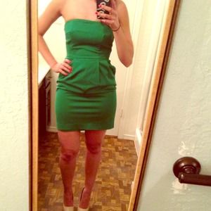 Never been worn green dress