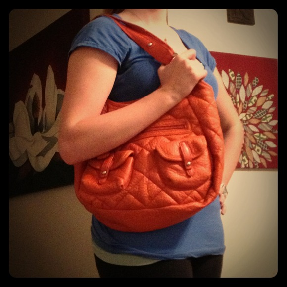 ❌SOLD❌ Adorable Orange Purse.