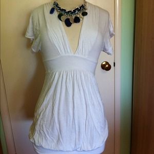 Forever 21 white top.