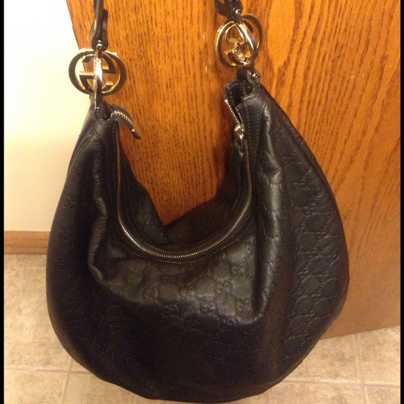 💯% Authentic Gucci "GG Twins" Large Hobo - Picture 2 of 4