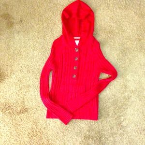 Red Aeropostale hooded sweater