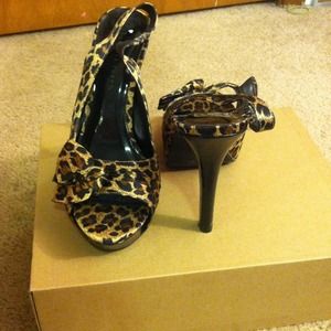 Leopard Slingbacks