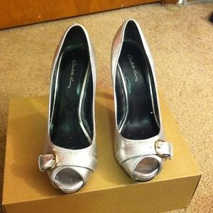 Silver heels